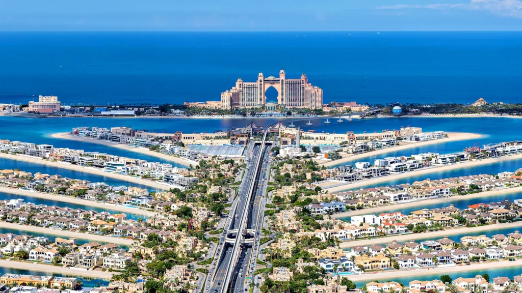 Palm Jumeirah is the best area for property investment in dubai